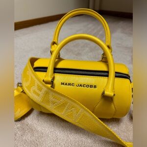 Marc Jacobs Sun Yellow Barrel Crossbody